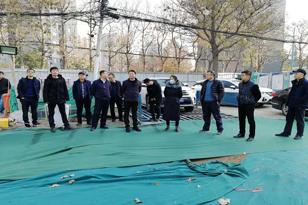 MK体育在线登录领导调研市政工程建设工作